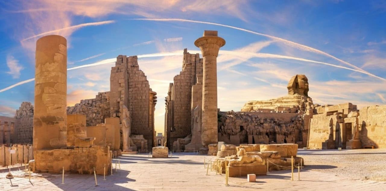 Hypostyle hall of Karnak Temple