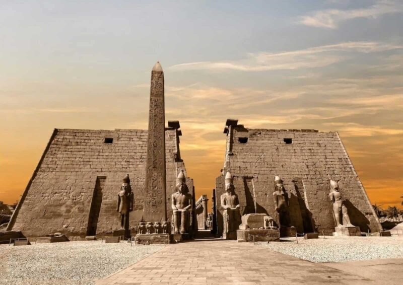 Amon Ra Temple in Luxor