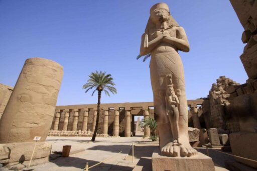 Karnak Temple view