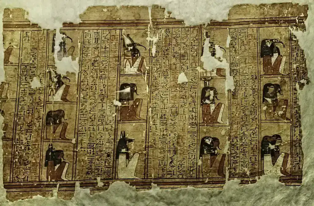 Ancient papyrus